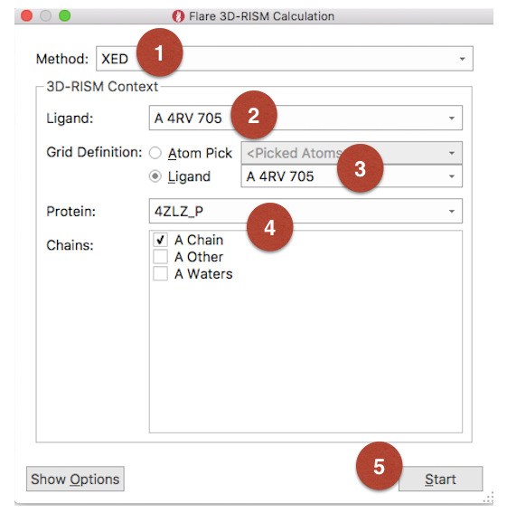 FLARE 3D-RISM DIALOG