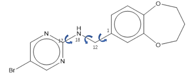 2-氨基嘧啶片段